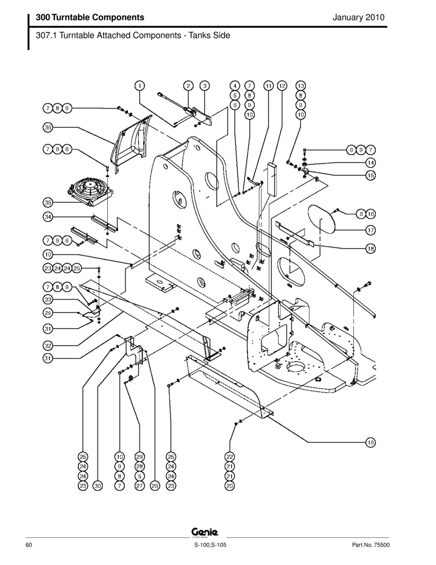 Construction Equipment Parts JLG Parts from