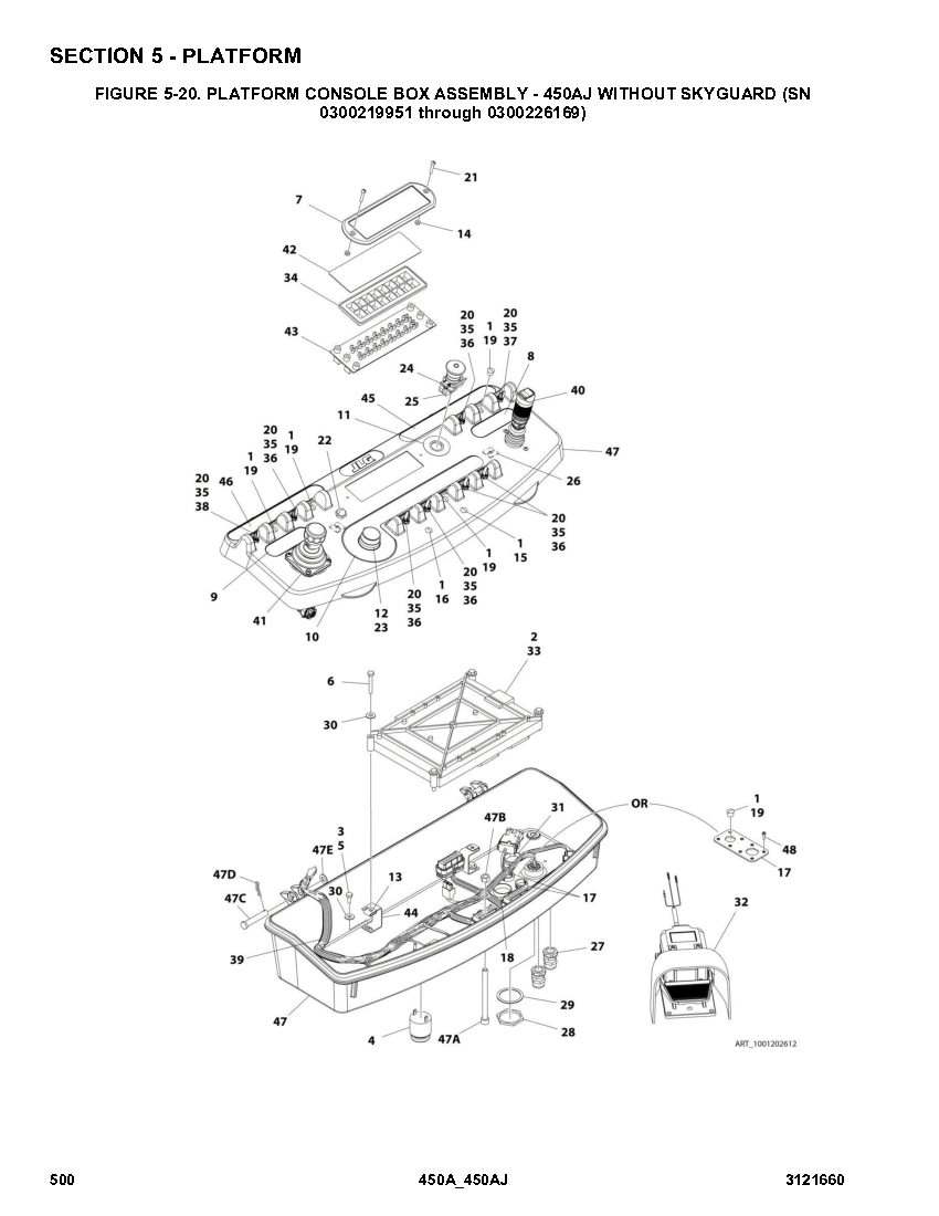 Construction Equipment Parts JLG Parts from