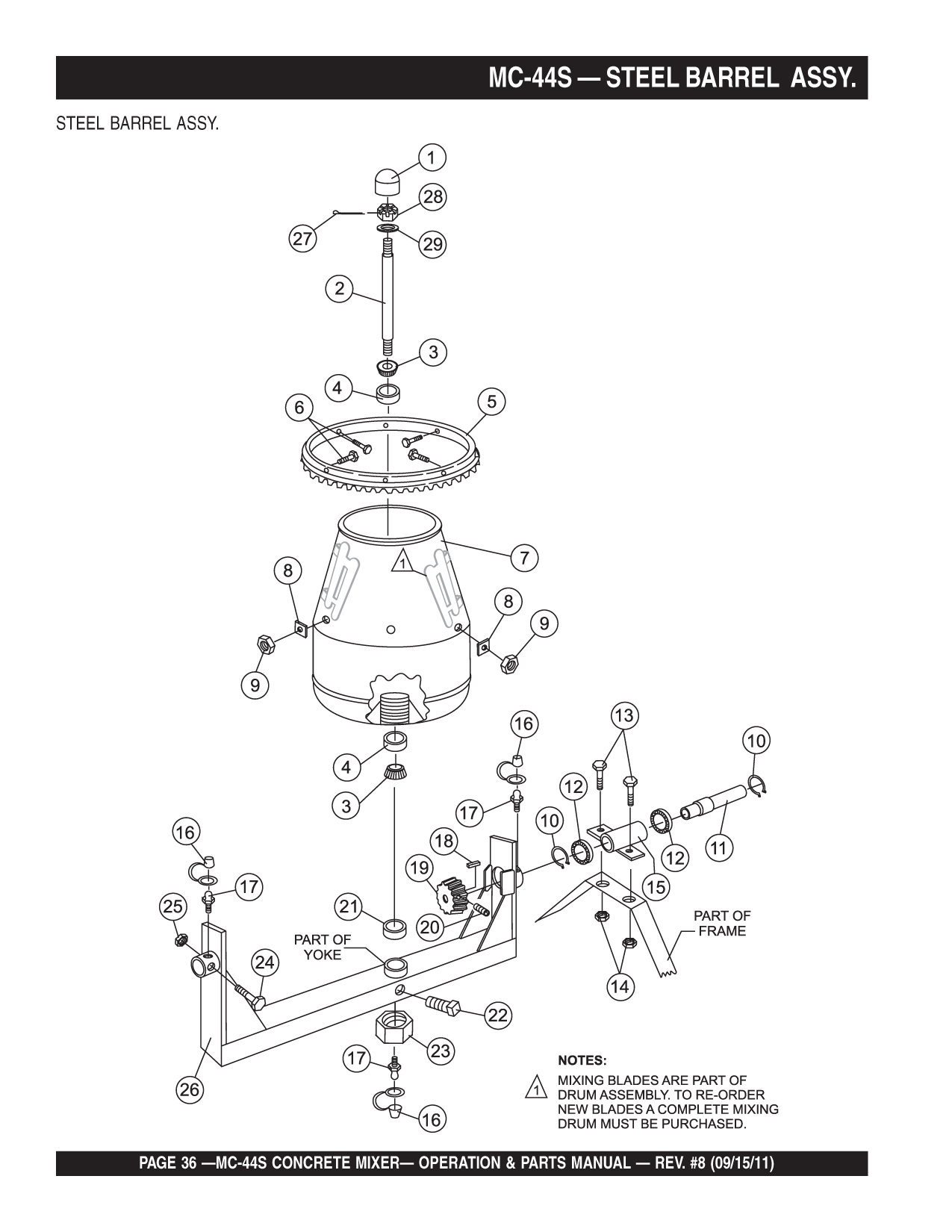 Construction Equipment Parts: JLG Parts from www.GCIron.com