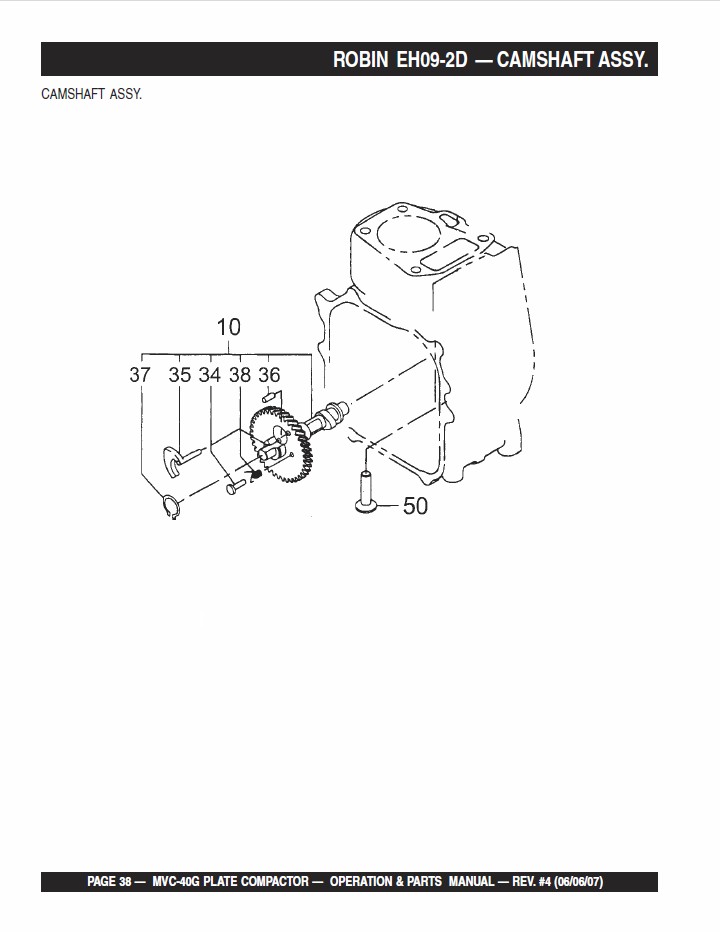 Camshaft Diagram 2d - Diagram Media